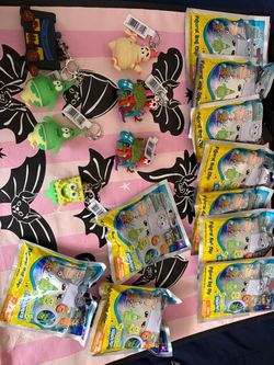 SpongeBob SquarePants Figural Bag Clips Lot