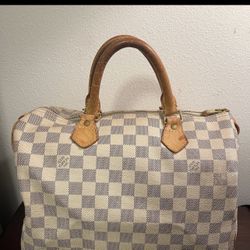 Louis Vuitton Speedy 30 Damier Azur 