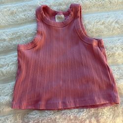 Kid's ZARA Women's Ribbed Tank Top Pre-Owned
