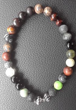 Mens Bead Bracelet