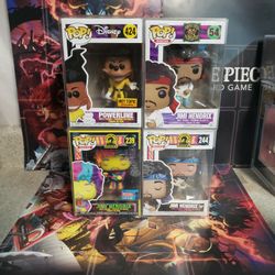 Jimi Hendrix Funko And DISNEY POWERLINE a Goofy Movie Funko MUSOC TCG POKEMON