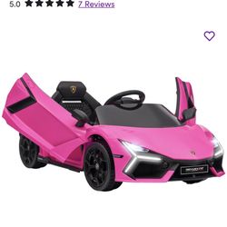 Kids Pink Lamborghini 