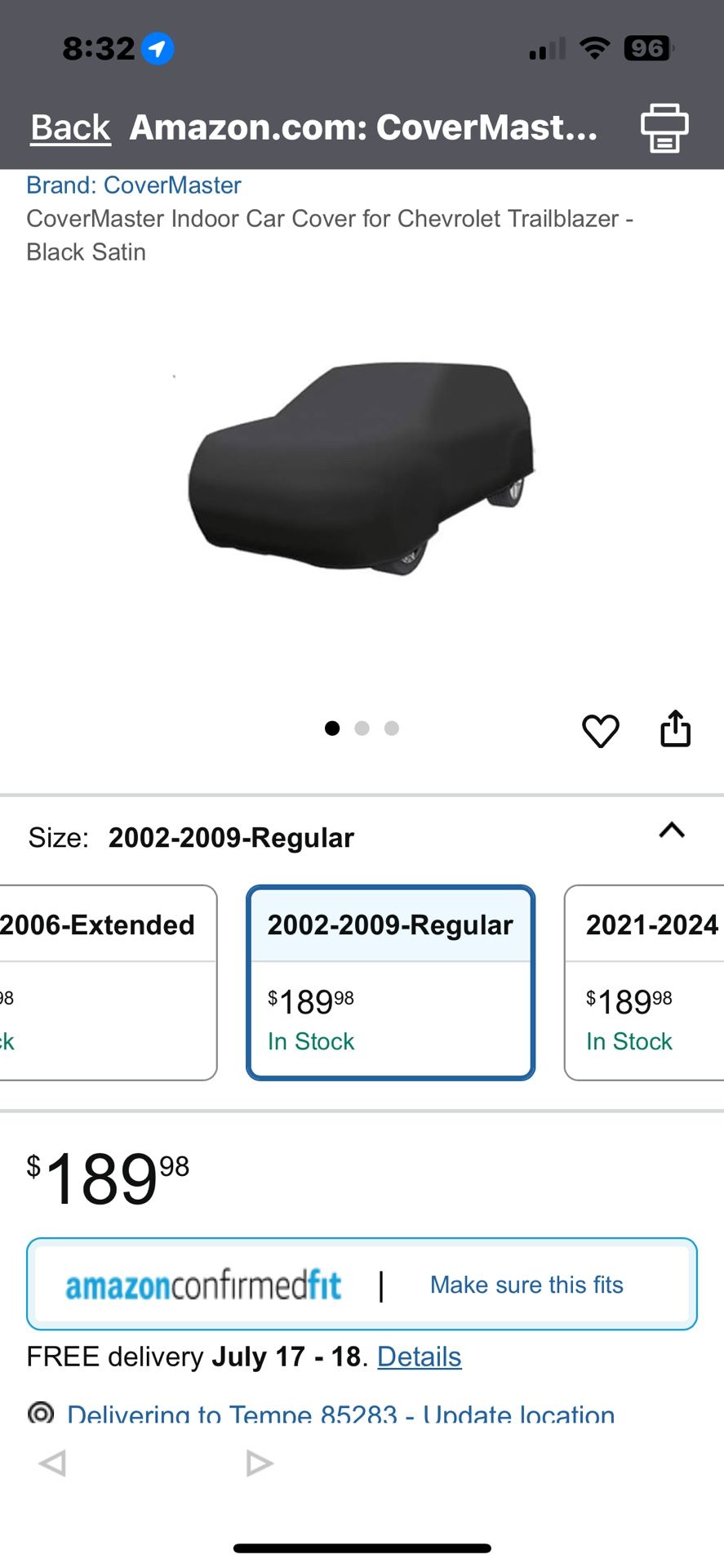 Car Cover For SUV