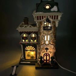 Brand New Retired Special EDITION DEPT 56 CHRISTMAS IN THE CITY LIGHT NOUVEAU W LIGHTED SCENE BNIB 