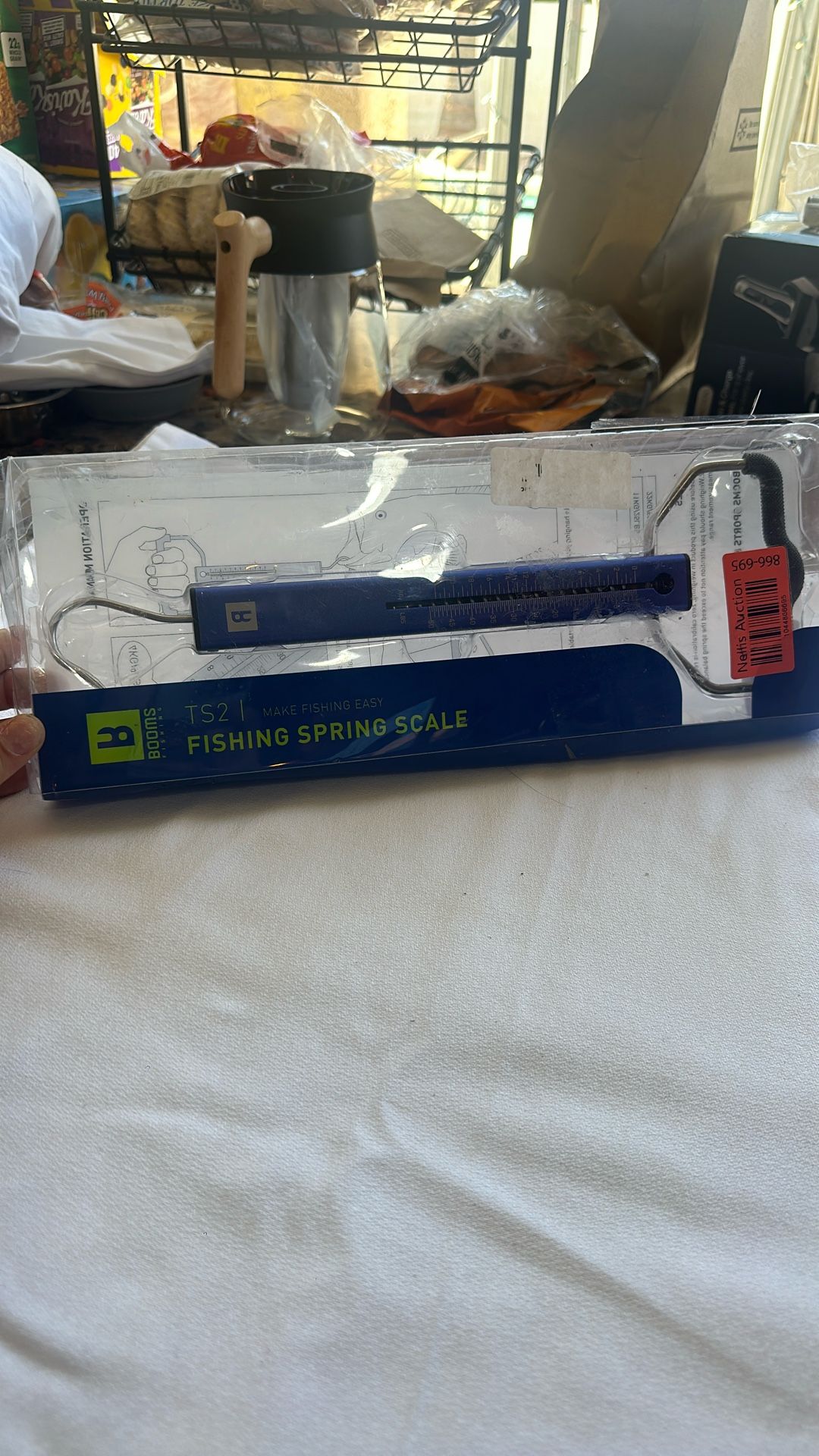 Fishing spring scale