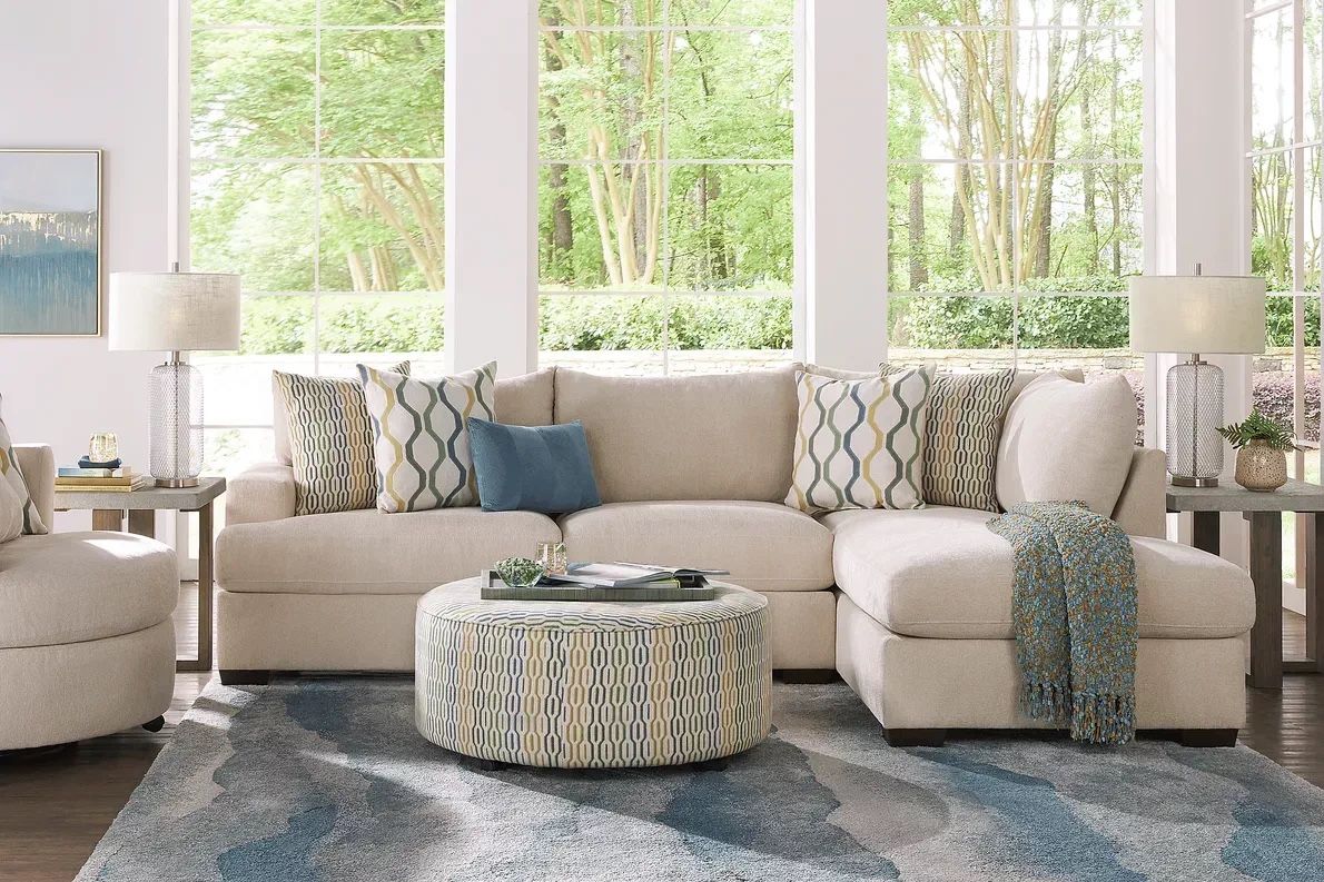 Briar Street 2 Pc Sectional Couch