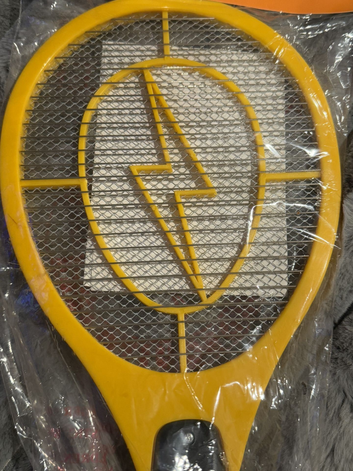 Electronic Bug Zapper, 1,500 Volt Electric Fly Killer Racket, Led Light Large Size