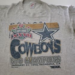 1993 NFC Dallas Cowboys Championship Shirt