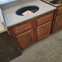 31 Inch Granite 2 Tone Gray With Black Bowl 