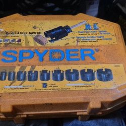 Spyder Hole Saw Kit
