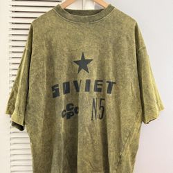 SOVIET Clothing Brand Distressed Style
