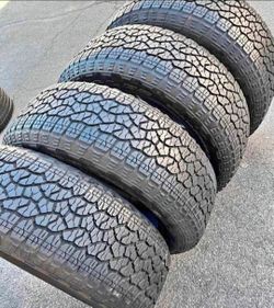275-65-20 4tires Goodyear Con Excelente calidad Las 4
