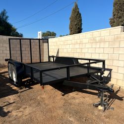 12ft Flatbed Trailer