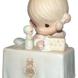 Vintage Precious Moments 1989 # C0010 Symbol Of Membership "My Happiness"