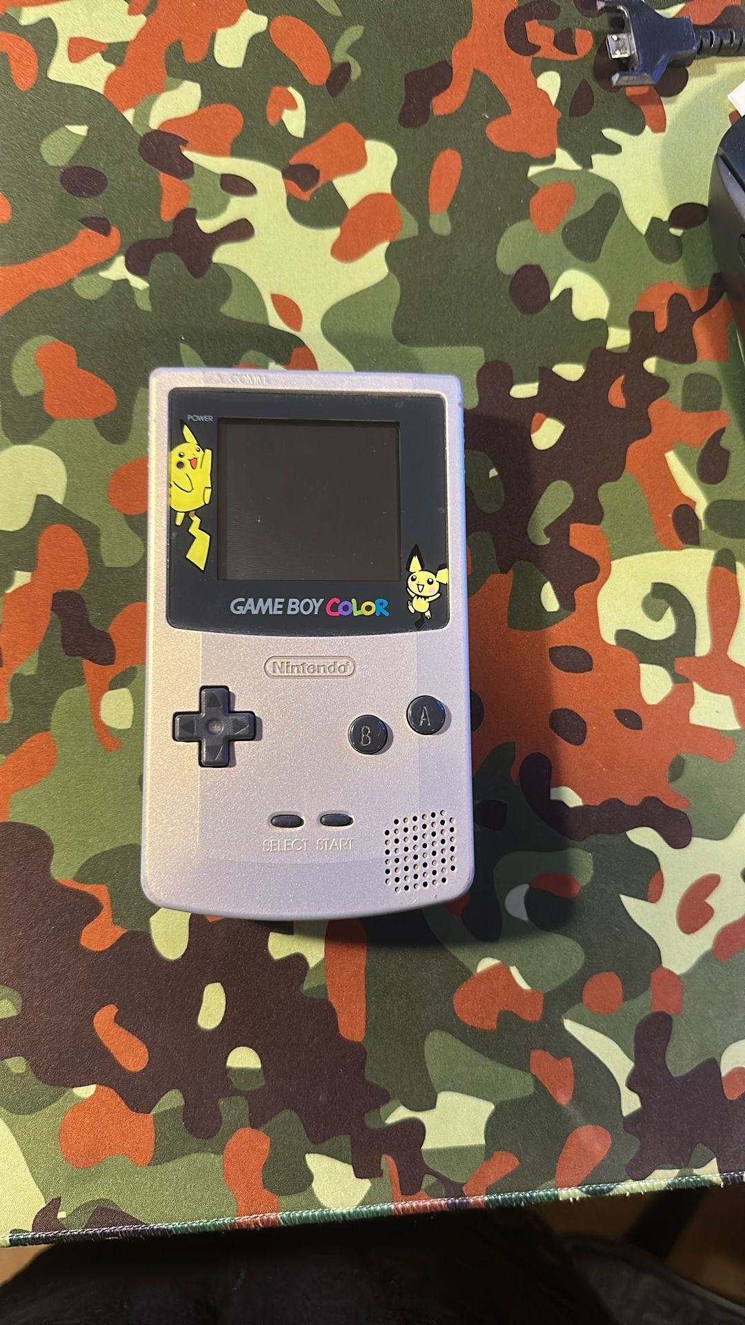 Game Boy Color Gold & Silver Pokemon Edition.