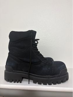 Strike Combat boots size 42 distressed Yzy