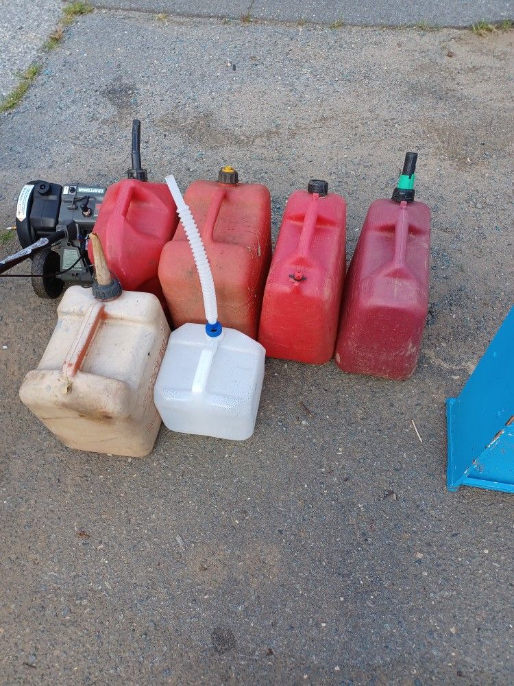 Gas Cans $5 Each