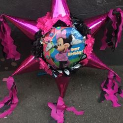 Minnie Mouse big star pinata