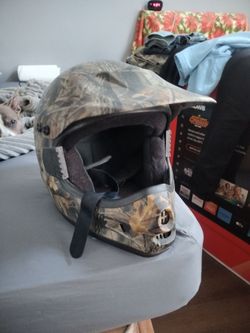 Motorcycle helmets.  Used condition.  Size Large