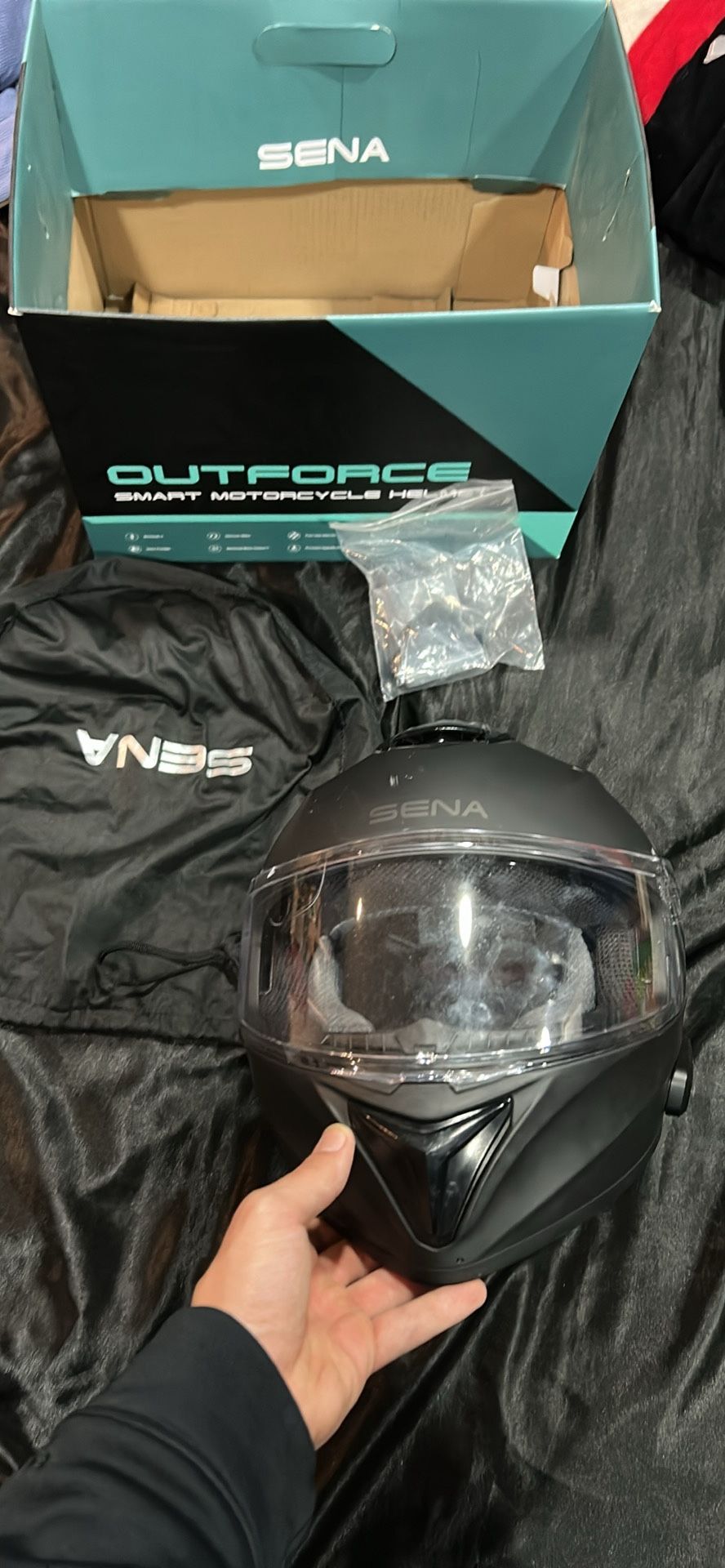Sena Outforce Motorcycle Helmet