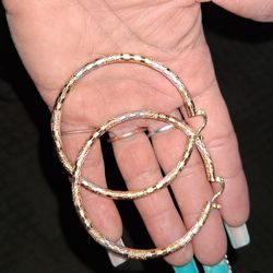 GOLD HOOP 14 K