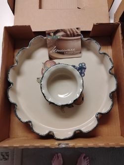 Home and Garden Party chip and dip tray