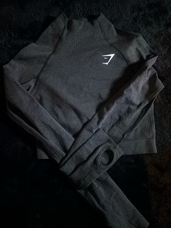 Gymshark Dark Grey Seamless Set
