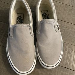 Grey Slip On Vans