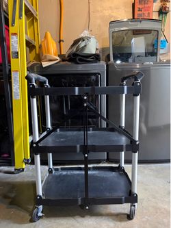 Rolling Foldable Utility Tower / Work Platform (35" x 25")