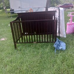 Crib And Mattress 