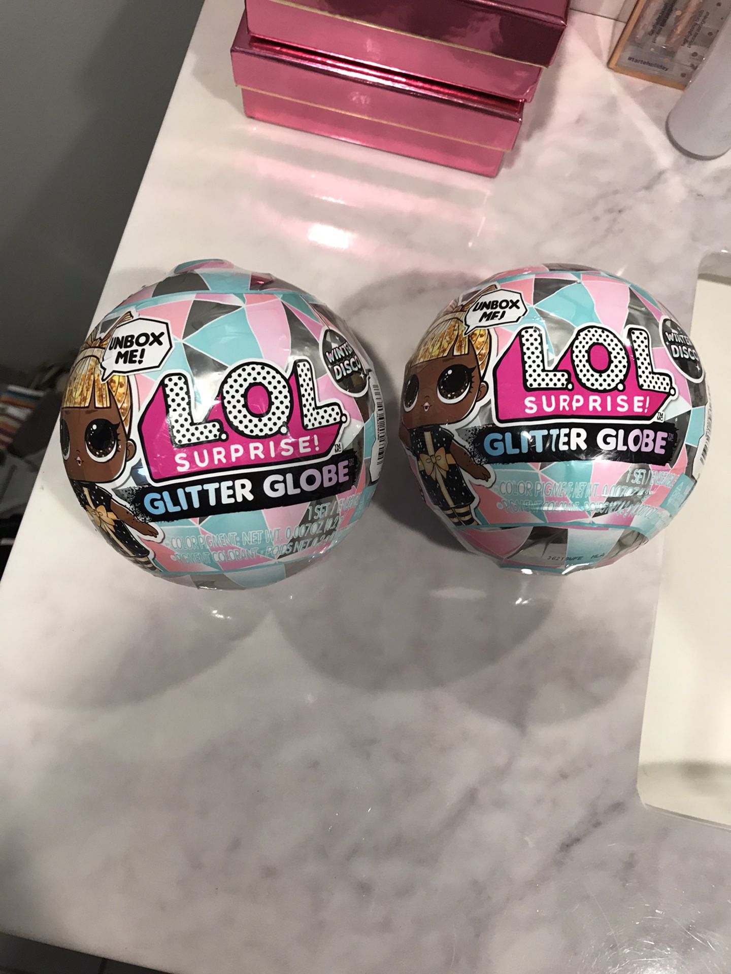 LOL DOLLS surprise Glitter Globes
