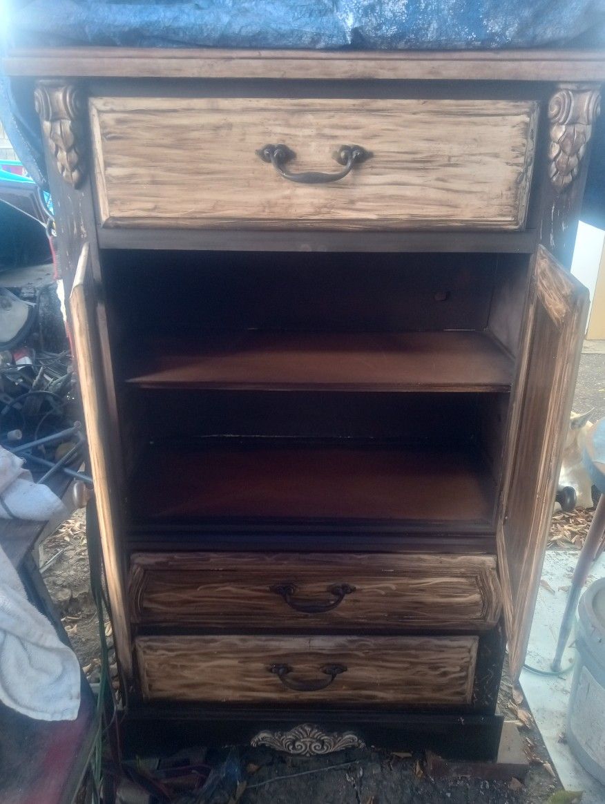 Antique Cabinet Dresser Drawer..$120. Excellent Reconditioned...