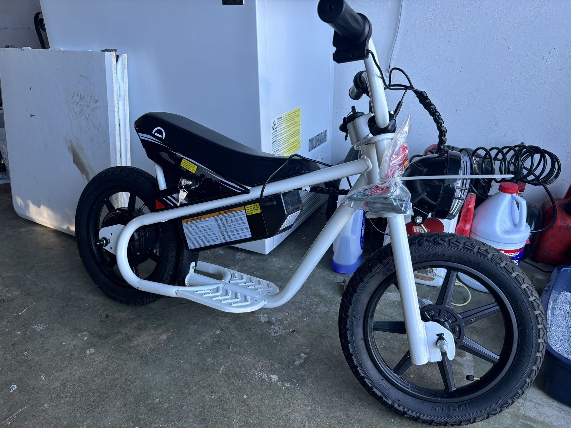 Brand new electric kids bike