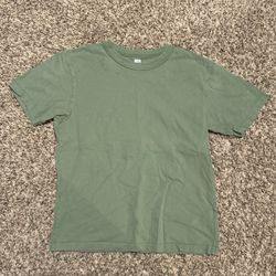 Green Uniqlo T, Small