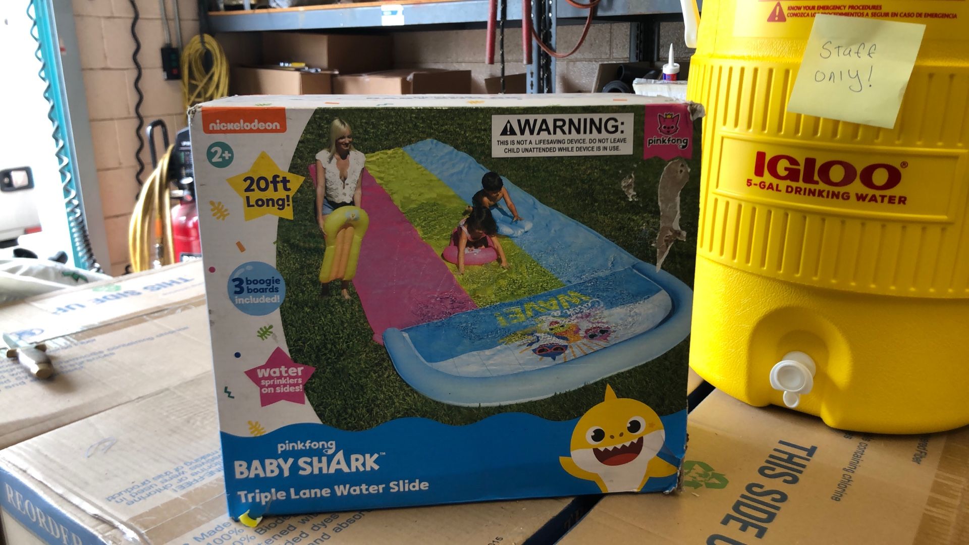 Baby Shark Inflatable Sprinkler Nickelodeon