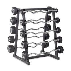 Brand New Fixed Curl Bar Set EZ Curl Workout Weights
