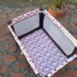 Baby Crib Pink