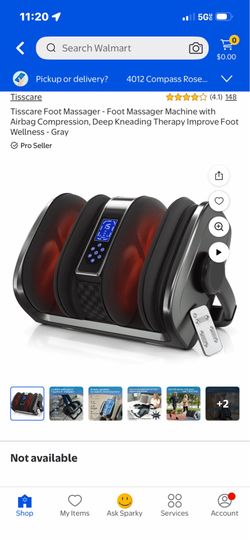 Tisscare foot massager with remote control