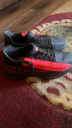 Givenchy Black and Red Sneakers