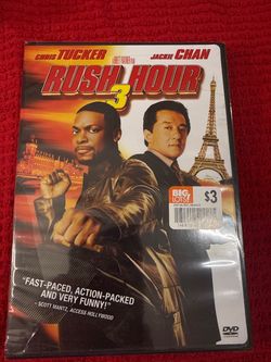 SEO-Optimized Title (86 chars): Rush Hour 3 DVD (2007) Jackie Chan Chris Tucker Action Comedy Movie Widescreen Disc