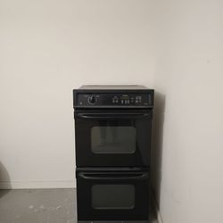 Double Oven And Microwave