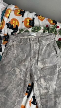 Loose Light Camo Carpenter Holister Pants Size 32x30