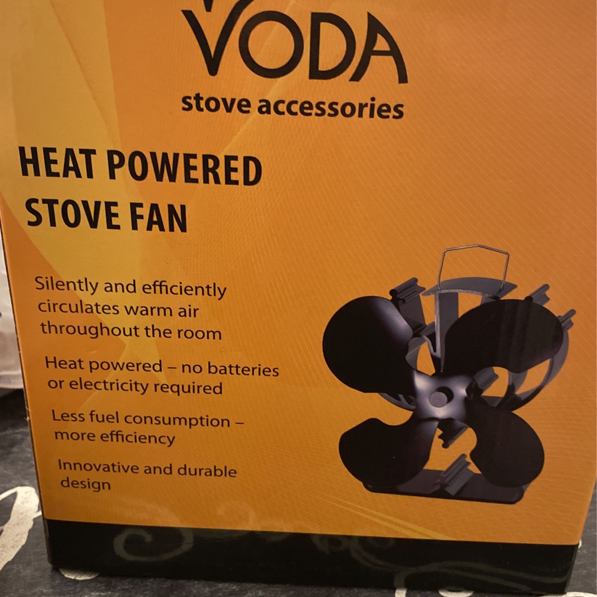 Heat Powered Stove Fan