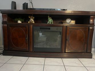Fireplace Mantle/TV Stand