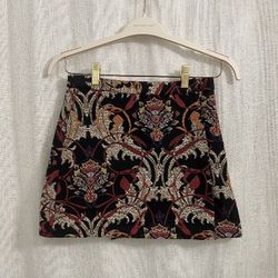 Topshop Tapestry Skirt 