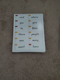 Phonic Words And Letters