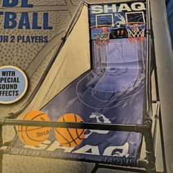 New Shaq Basketball Hoop With 2 Balls Has Sound Effects 
