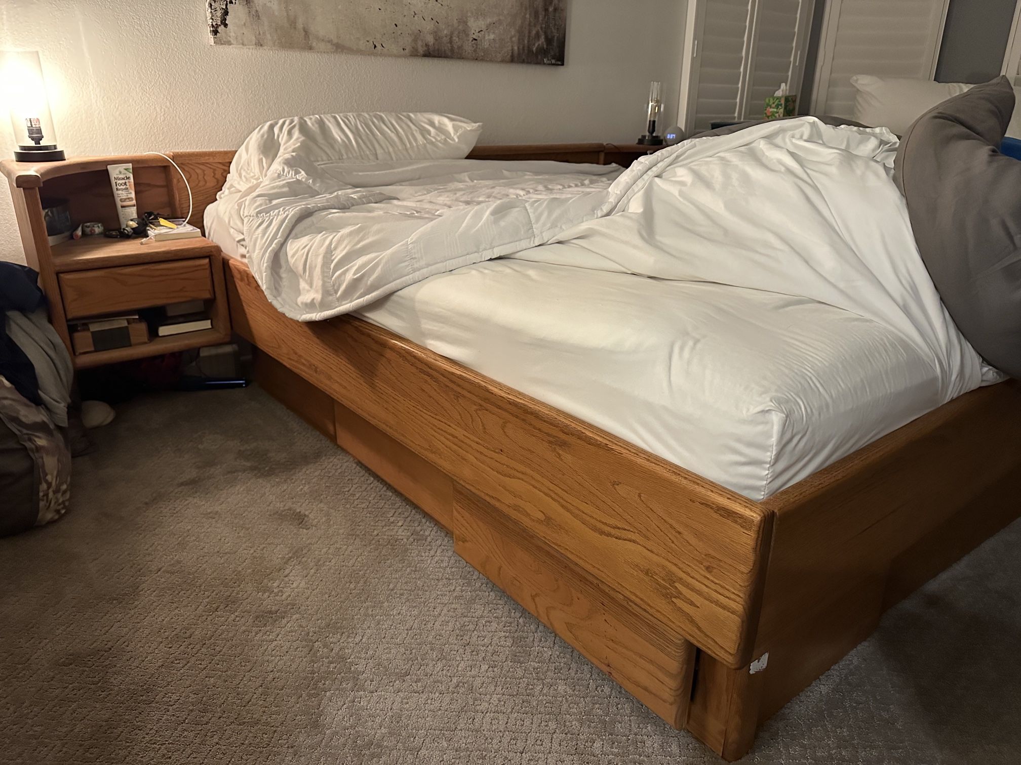 FREE Oak Bed frame