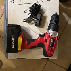 Hyper Tough Drill With Charger And Battery