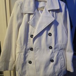 White Pee Coat